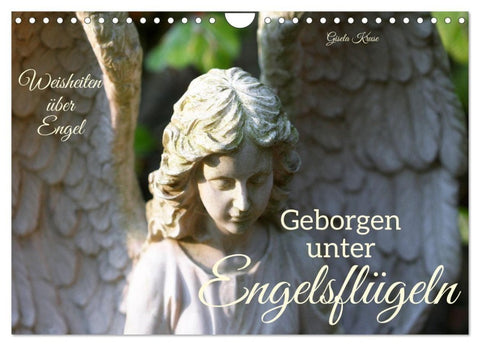 Geborgen unter Engelsflügeln (Wandkalender 2027 DIN A4 quer), CALVENDO Monatskalender