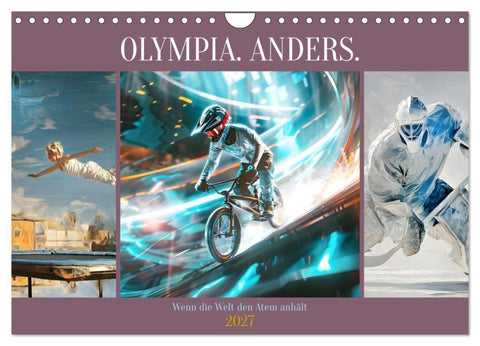 Olympia. Anders. (Wandkalender 2027 DIN A4 quer), CALVENDO Monatskalender