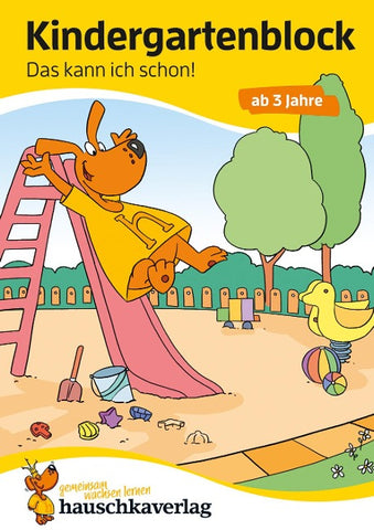 Kindergartenblock ab 3 Jahre - Das kann ich schon!