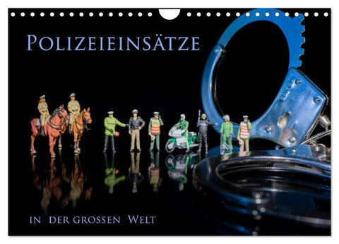 Polizeieinsätze, in der großen Welt (Wandkalender 2027 DIN A4 quer), CALVENDO Monatskalender