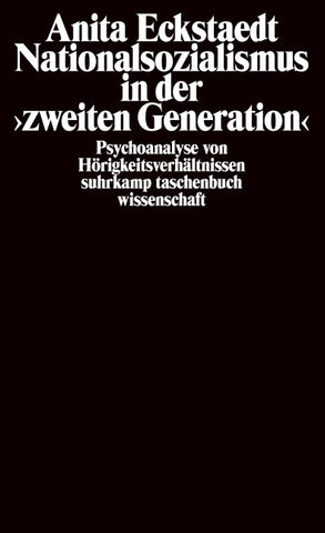 Nationalsozialismus in der »zweiten Generation«