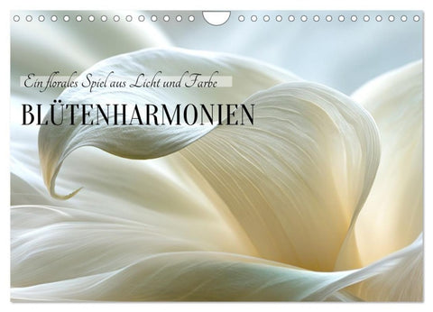 Blütenharmonien (Wandkalender 2027 DIN A4 quer), CALVENDO Monatskalender