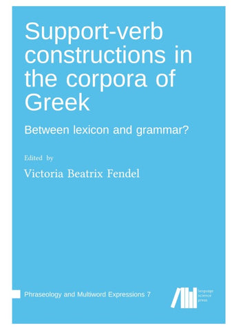 Support-verb constructions in the corpora of Greek