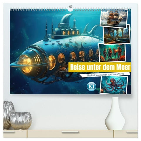 Reise unter dem Meer (hochwertiger Premium Wandkalender 2027 DIN A2 quer), Kunstdruck in Hochglanz