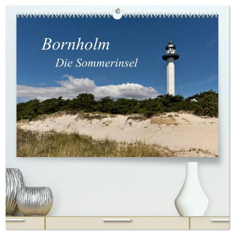 Bornholm - Die Sommerinsel (hochwertiger Premium Wandkalender 2026 DIN A2 quer), Kunstdruck in Hochglanz