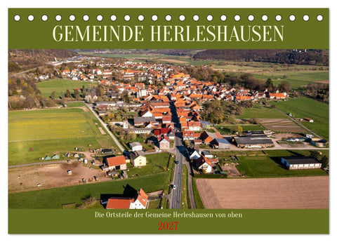Gemeinde Herleshausen (Tischkalender 2027 DIN A5 quer), CALVENDO Monatskalender