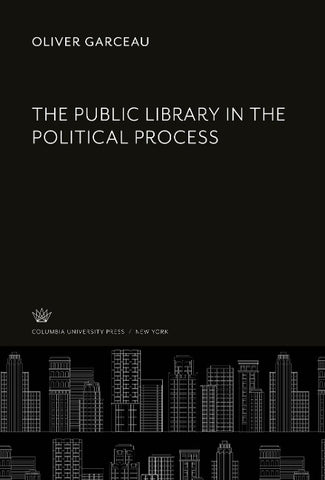 The Public Library in the Political Process