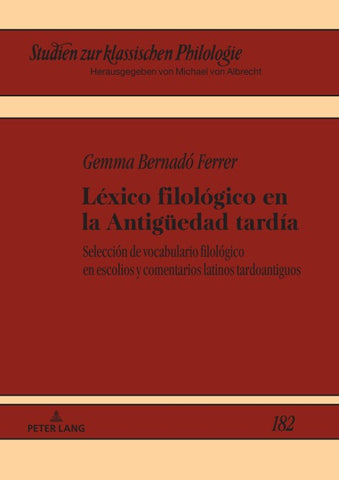 Léxico filológico en la Antigüedad tardía