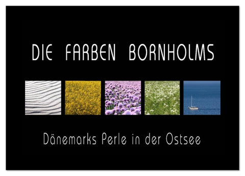 Die Farben Bornholms (Tischkalender 2026 DIN A5 quer), CALVENDO Monatskalender
