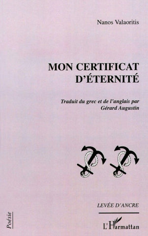 MON CERTIFICAT D'ÉTERNITÉ
