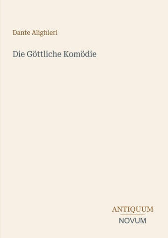 Die Göttliche Komödie