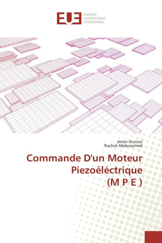 Commande D'un Moteur Piezoéléctrique (M P E )