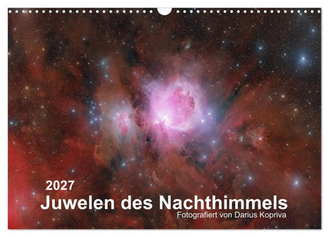 Juwelen des Nachthimmels (Wandkalender 2027 DIN A3 quer), CALVENDO Monatskalender