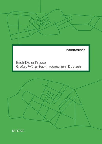Großes Wörterbuch Indonesisch–Deutsch