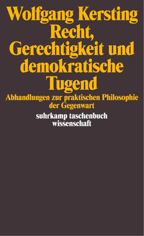Recht, Gerechtigkeit und demokratische Tugend