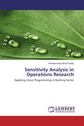 Sensitivity Analysis in Operations Research