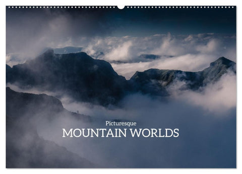 Picturesque Mountain Worlds (Wall Calendar 2026 DIN A2 landscape), CALVENDO 12 Month Wall Calendar