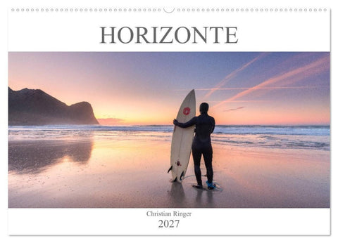 Horizonte (Wandkalender 2027 DIN A2 quer), CALVENDO Monatskalender