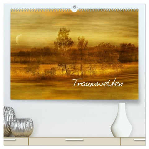 Traumwelten (hochwertiger Premium Wandkalender 2026 DIN A2 quer), Kunstdruck in Hochglanz