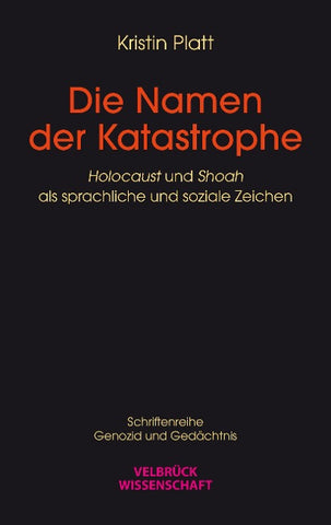Die Namen der Katastrophe