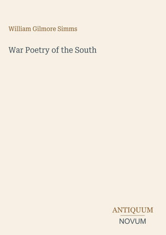War Poetry of the South