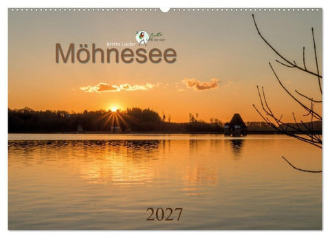 Möhnesee - das westfälische Meer (Wandkalender 2027 DIN A2 quer), CALVENDO Monatskalender