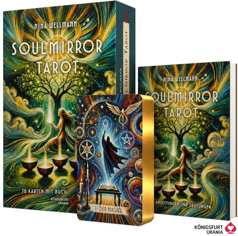 Soulmirror Tarot - 78 Karten mit Buch - (Soul Path, sensitive Tarotkarten)