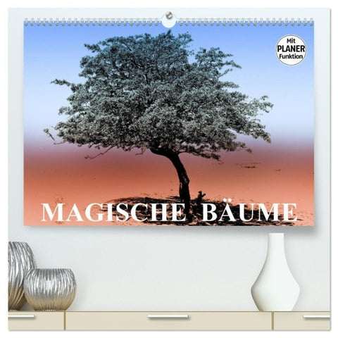 Magische Bäume (hochwertiger Premium Wandkalender 2026 DIN A2 quer), Kunstdruck in Hochglanz