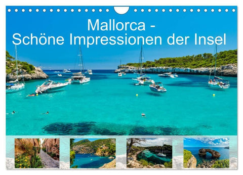 Mallorca - Schöne Impressionen der Insel (Wandkalender 2027 DIN A4 quer), CALVENDO Monatskalender