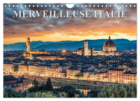Merveilleuse Italie (Calendrier mural 2027 DIN A4 vertical), CALVENDO calendrier mensuel