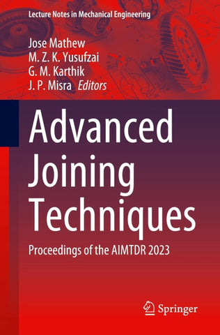 Advanced Joining Techniques
