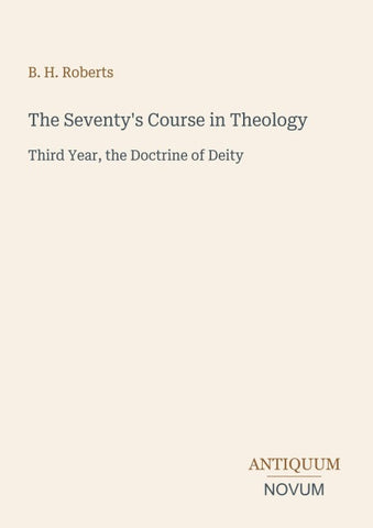 The Seventy's Course in Theology