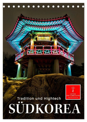 Südkorea - Tradition und Hightech (Tischkalender 2027 DIN A5 hoch), CALVENDO Monatskalender