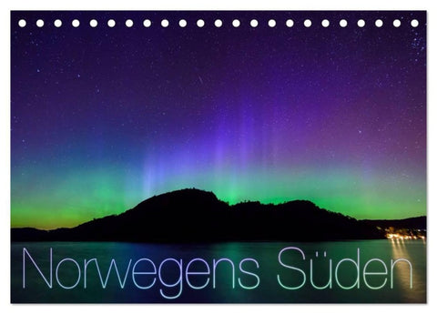 Norwegens Süden (Tischkalender 2027 DIN A5 quer), CALVENDO Monatskalender