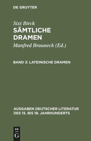 Lateinische Dramen