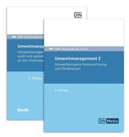 Paket DIN-Taschenbuch 416/1 und 416/2