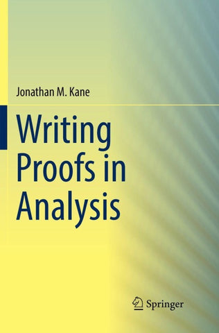 Writing Proofs in Analysis