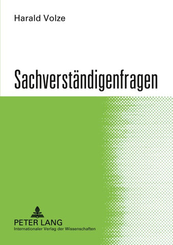 Sachverständigenfragen