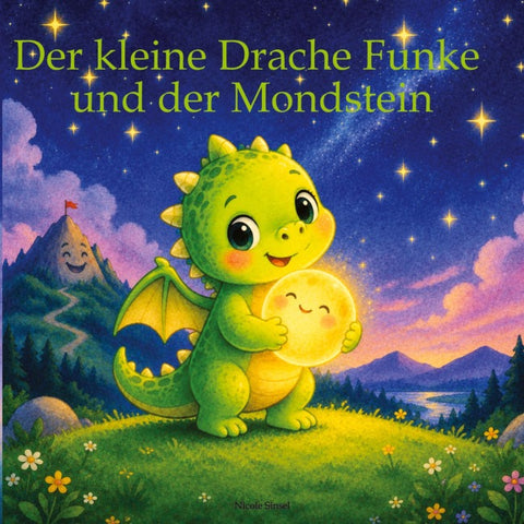 Der kleine Drache Funke und der Mondstein
