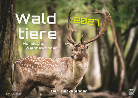 Waldtiere - Heimische Waldbewohner - Der Tierkalender - 2027 - Kalender DIN A3