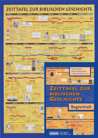 Zeittafel zur biblischen Geschichte und Begleitheft