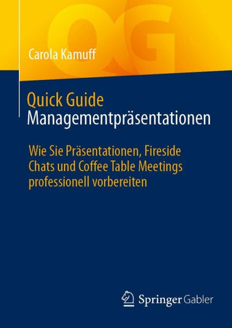 Quick Guide Managementpräsentationen