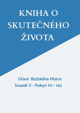 KNIHA O SKUTE¿NÉHO ¿IVOTA