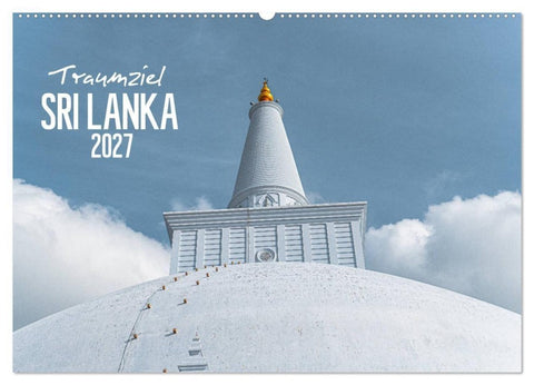 Traumziel Sri Lanka (Wandkalender 2027 DIN A2 quer), CALVENDO Monatskalender