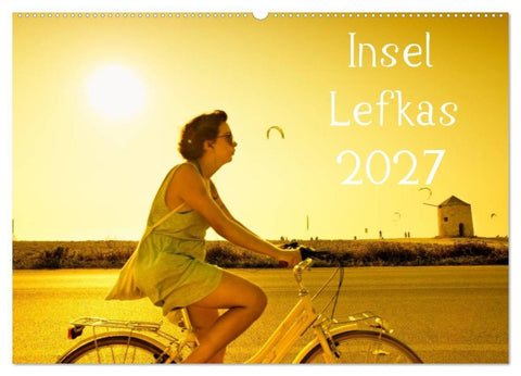 Insel Lefkas (Wandkalender 2027 DIN A2 quer), CALVENDO Monatskalender