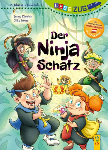 LESEZUG/2. Klasse – Lesestufe 1: Der Ninja-Schatz