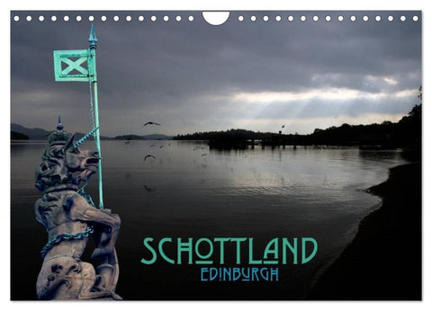 Schottland und Edinburgh (Wandkalender 2027 DIN A4 quer), CALVENDO Monatskalender