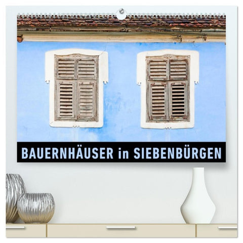 Bauernhäuser in Siebenbürgen (hochwertiger Premium Wandkalender 2026 DIN A2 quer), Kunstdruck in Hochglanz