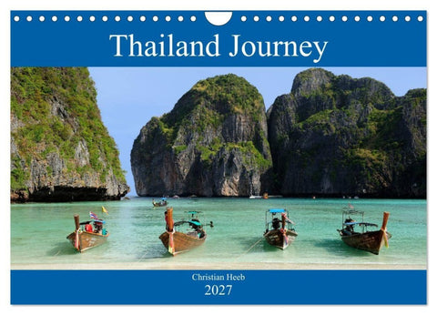 Thailand Journey (Wandkalender 2027 DIN A4 quer), CALVENDO Monatskalender