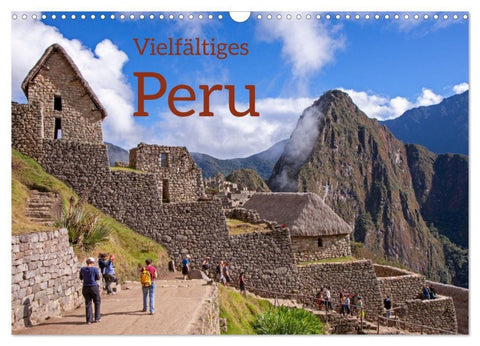 Vielfältiges Peru (Wandkalender 2027 DIN A3 quer), CALVENDO Monatskalender
